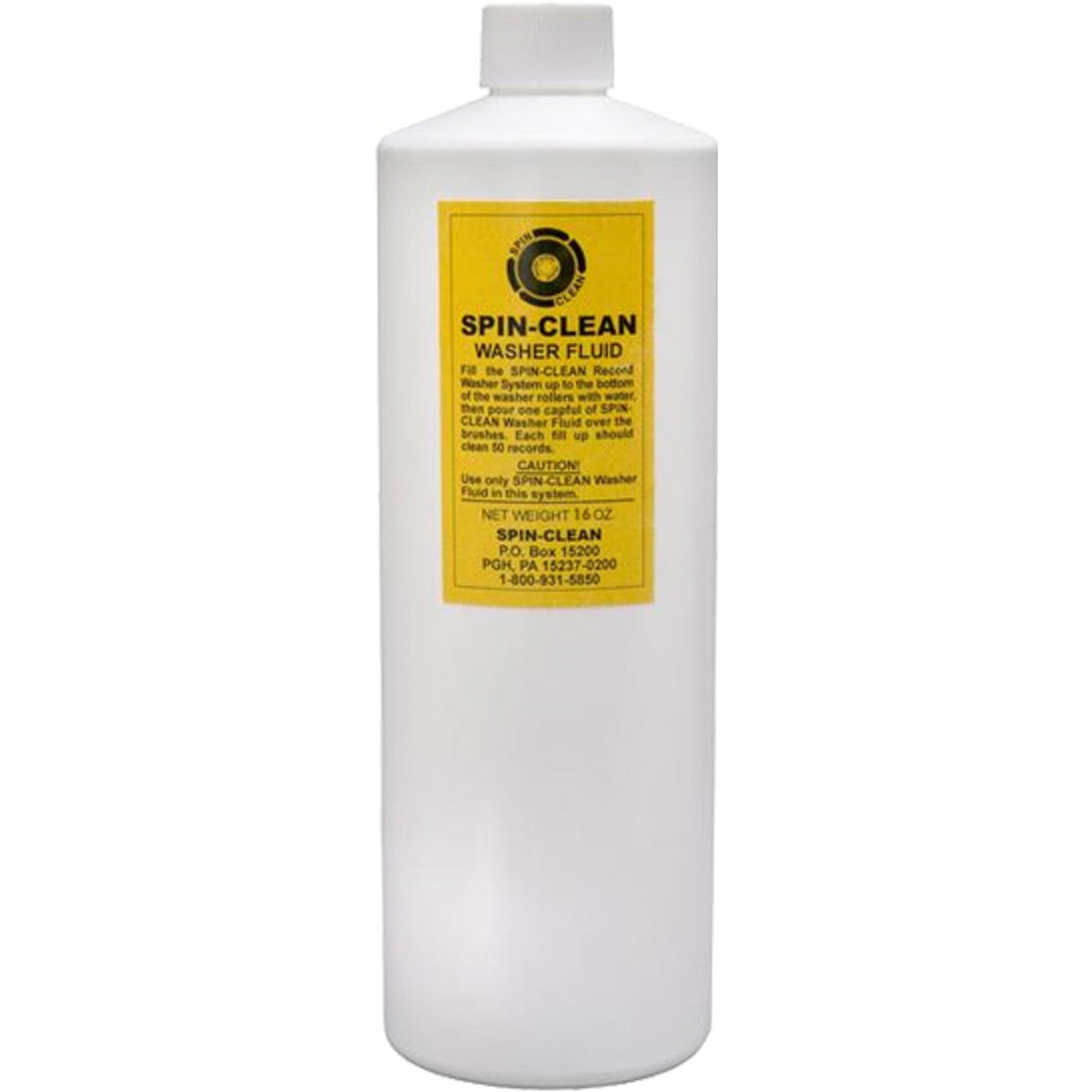 Spin-Clean 16 OZ Bottle of Record Washer Fluid MKII | Best Spin-Clean 16 OZ Bottle of Record Washer Fluid MKII | Spin-Clean 16 OZ Bottle of Record Washer Fluid MKII Reviews | Audiolab Home Audio