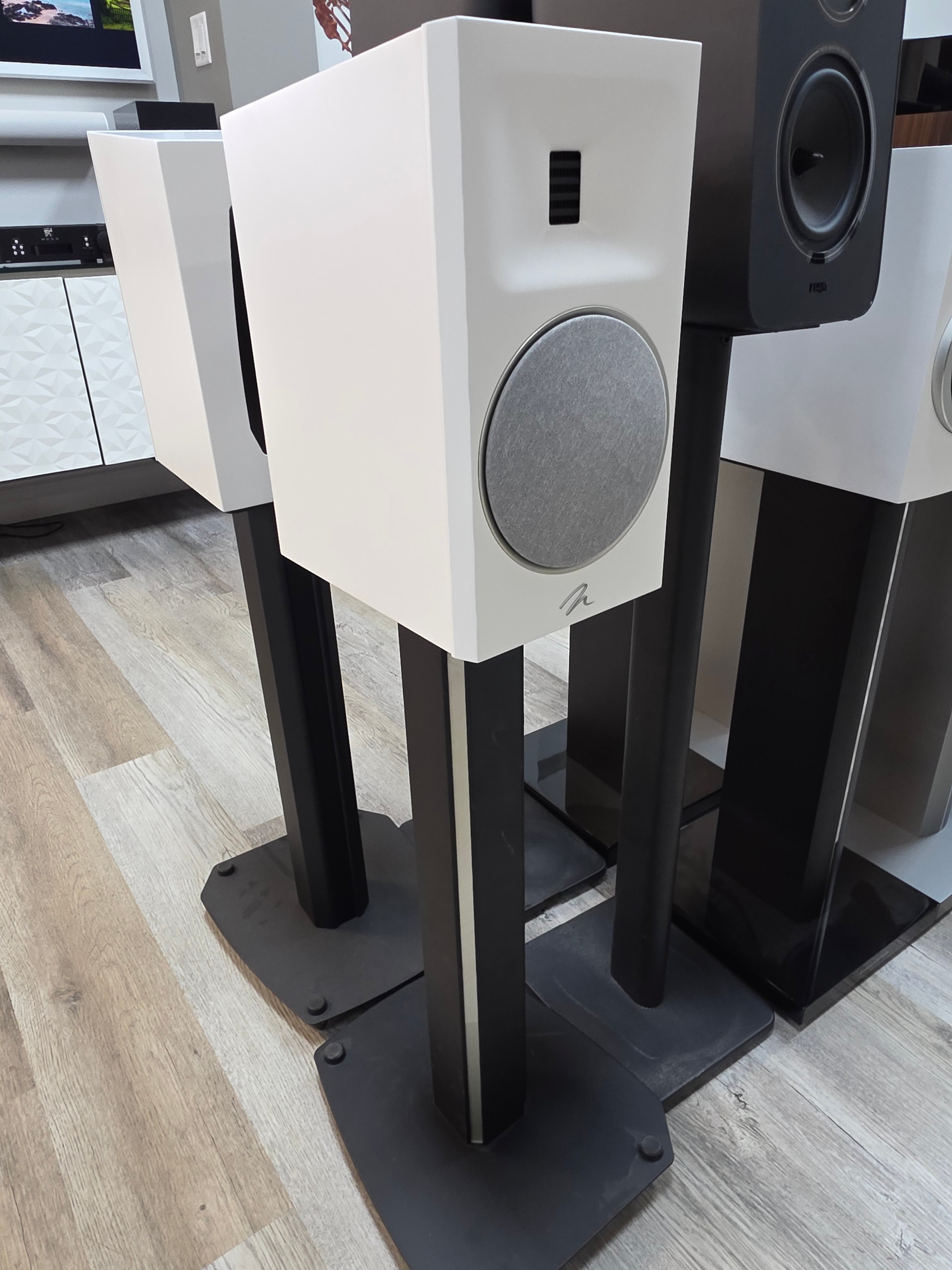 Martin Logan Motion B10 Bookshelf Speaker in Satin White (Demo Pair) | Best Martin Logan Motion B10 Bookshelf Speaker in Satin White (Demo Pair) | Martin Logan Motion B10 Bookshelf Speaker in Satin White (Demo Pair) Reviews |  Audiolab Stereo & Video