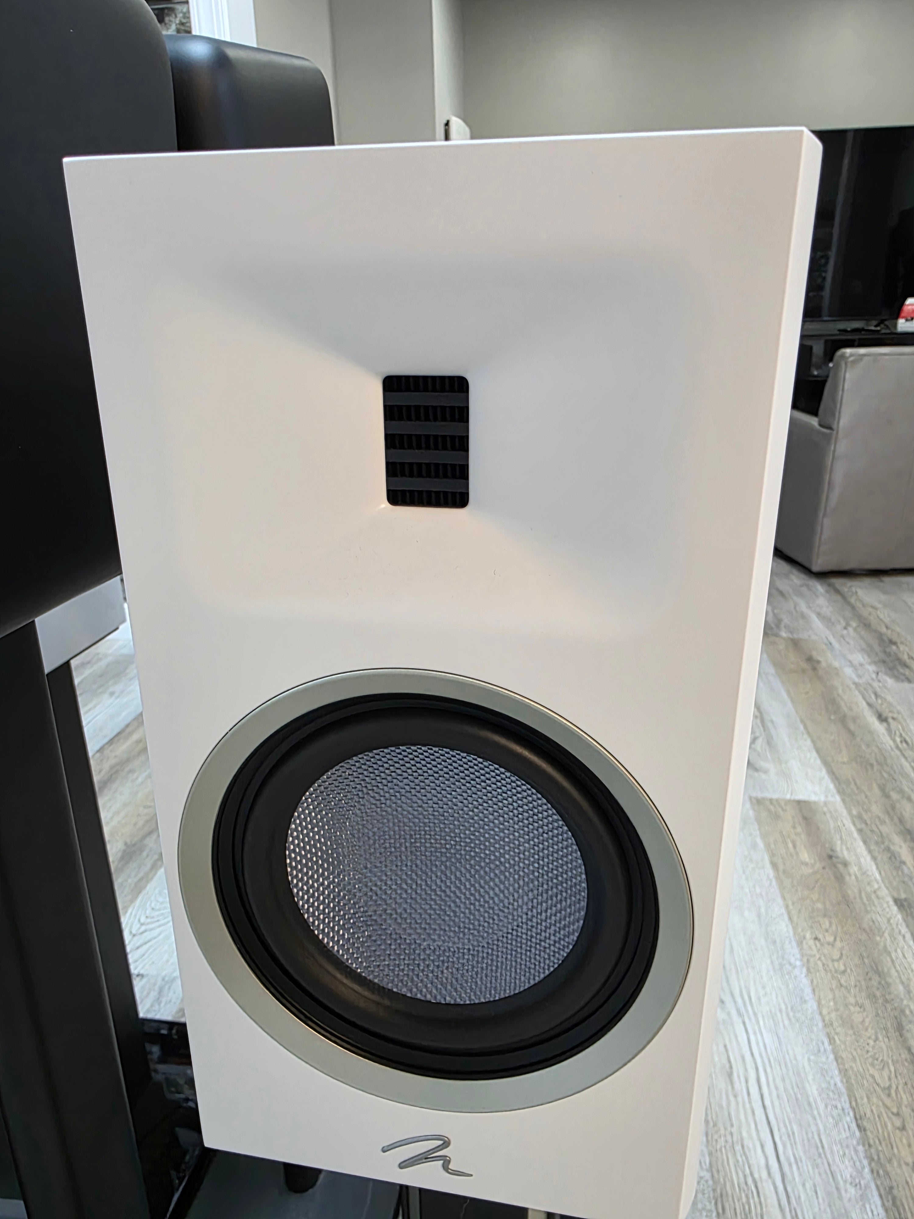 Martin Logan Motion B10 Bookshelf Speaker in Satin White (Demo Pair) | Best Martin Logan Motion B10 Bookshelf Speaker in Satin White (Demo Pair) | Martin Logan Motion B10 Bookshelf Speaker in Satin White (Demo Pair) Reviews |  Audiolab Stereo & Video