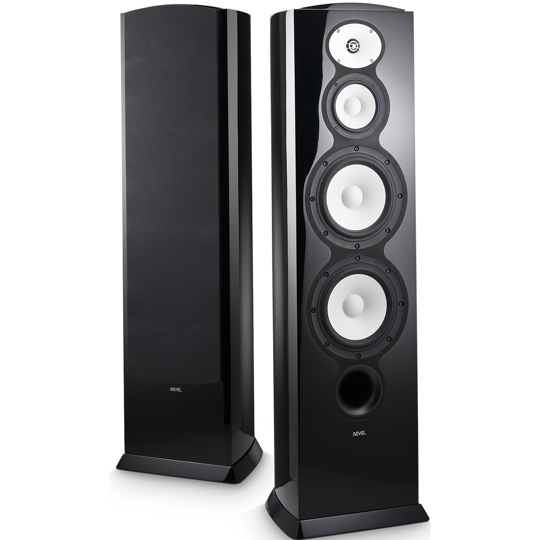 Revel F228Be 3-way Floor-standing Speaker in Black per Pair (Demo) - Audiolab
