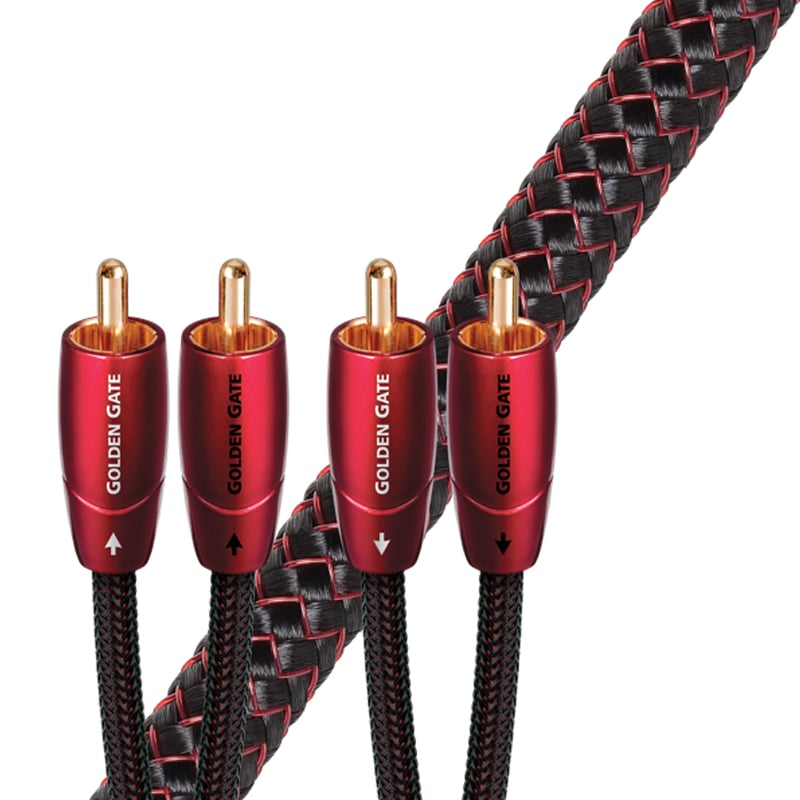 AudioQuest Golden Gate Analog-Audio Interconnect Cable (pair) | Best AudioQuest Golden Gate Analog-Audio Interconnect Cable (pair) | AudioQuest Golden Gate Analog-Audio Interconnect Cable (pair) Reviews | Audiolab Home Audio