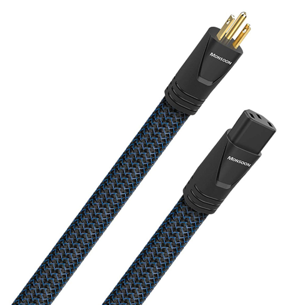 AudioQuest Monsoon Noise-Dissipation 3-Pole AC Power Cable | Best AudioQuest Monsoon Noise-Dissipation 3-Pole AC Power Cable | AudioQuest Monsoon Noise-Dissipation 3-Pole AC Power Cable Reviews | Audiolab Home Audio