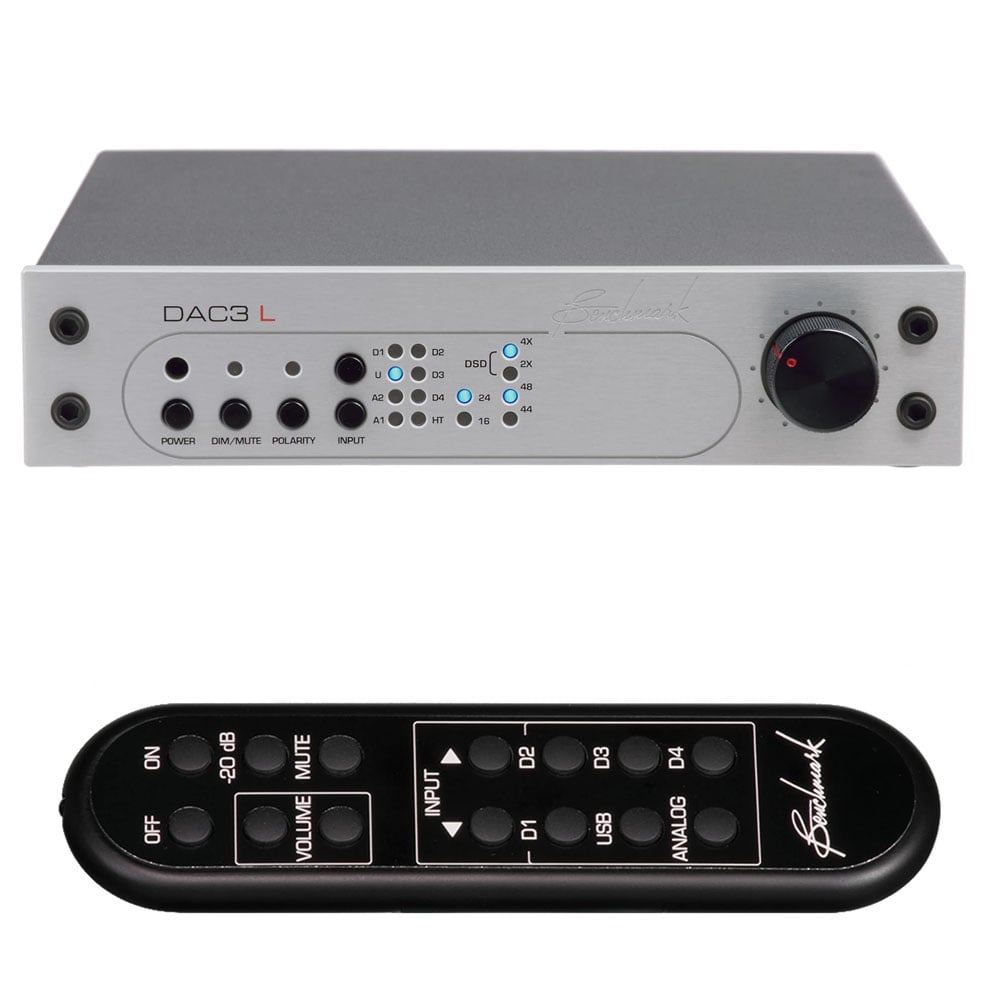 Benchmark DAC3 L Digital to Analog Converter | Best Benchmark DAC3 L Digital to Analog Converter | Benchmark DAC3 L Digital to Analog Converter Reviews | Audiolab Home Audio