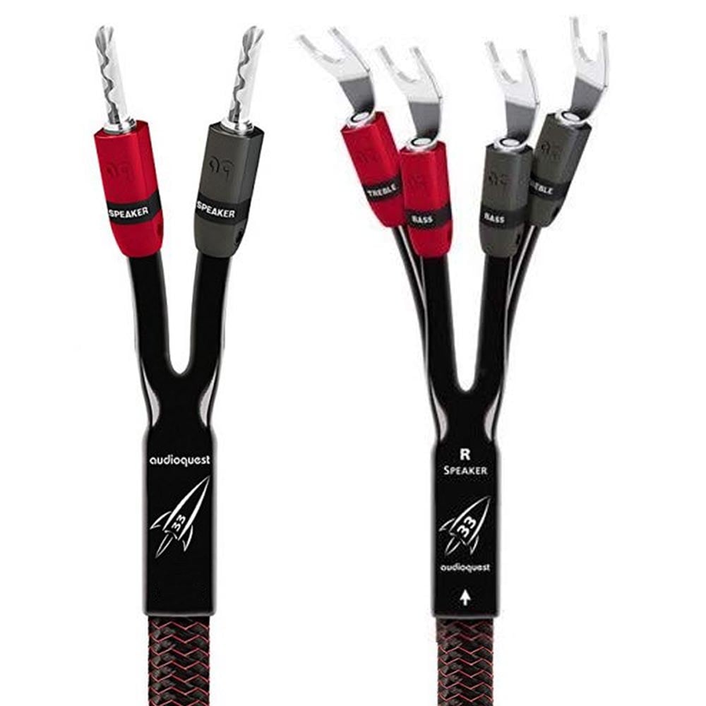 AudioQuest Rocket 33 Speaker Cable (Pair) | Best AudioQuest Rocket 33 Speaker Cable (Pair) | AudioQuest Rocket 33 Speaker Cable (Pair) Reviews | Audiolab Home Audio