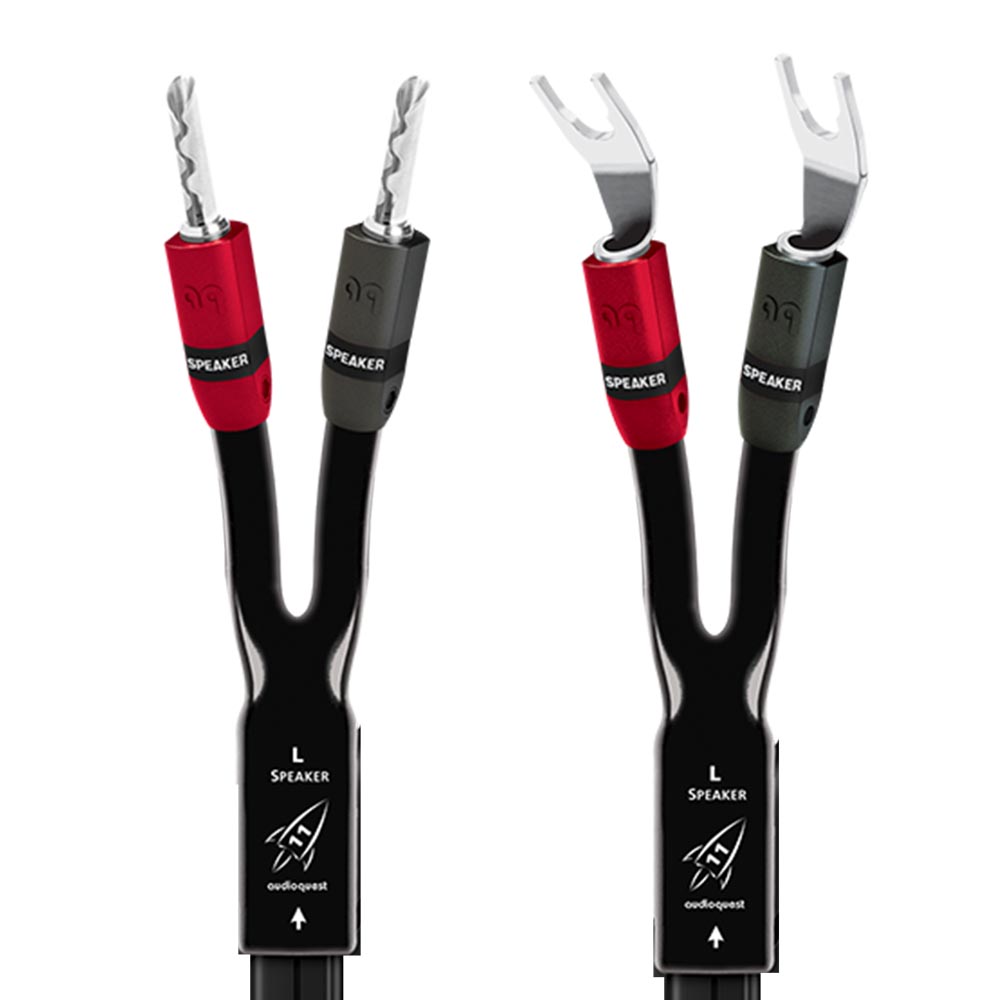 AudioQuest Rocket 11 Prepared Speaker Cable (pair) | Best AudioQuest Rocket 11 Prepared Speaker Cable (pair) | AudioQuest Rocket 11 Prepared Speaker Cable (pair) Reviews | Audiolab Home Audio