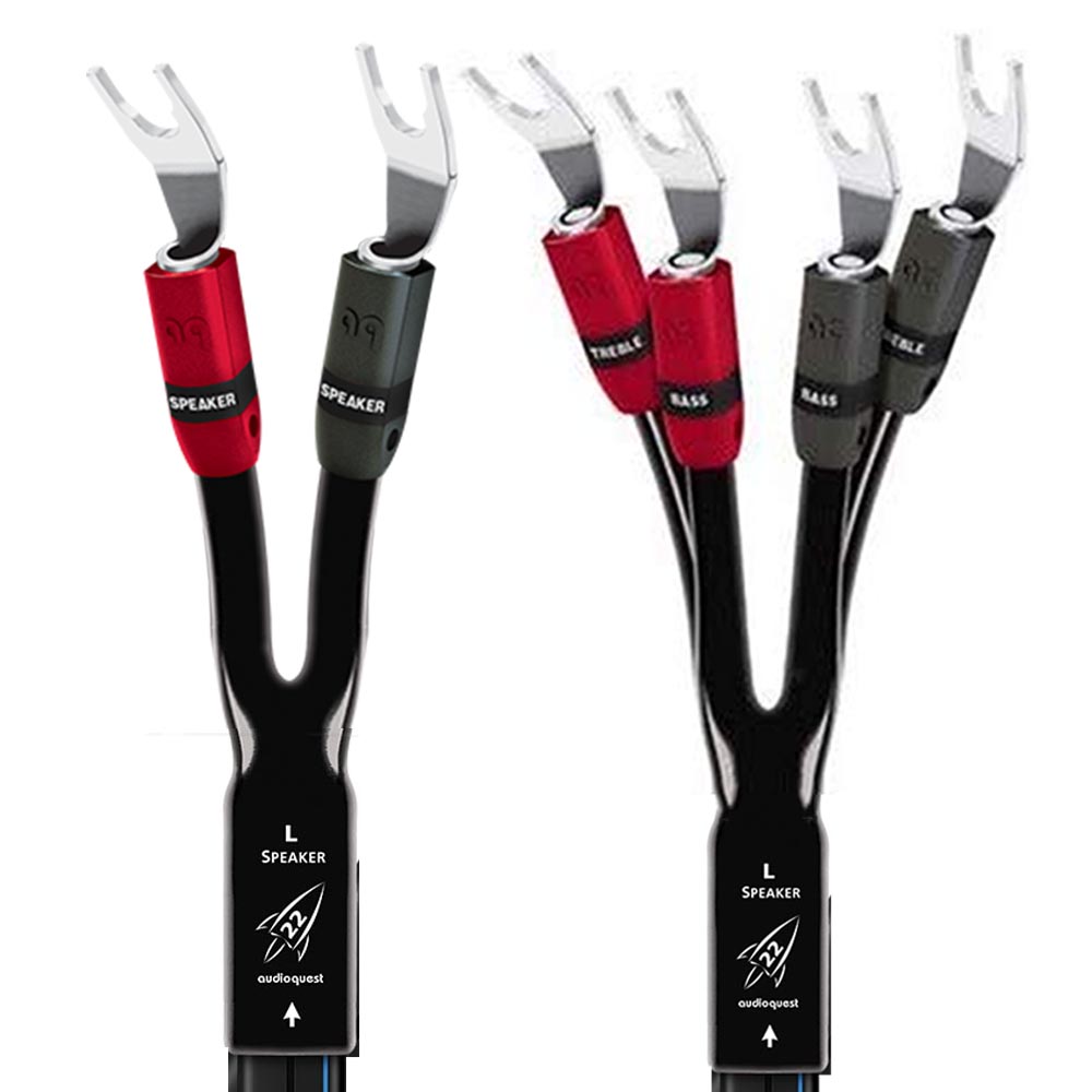 AudioQuest Rocket 22 Prepared Speaker Cable (Pair) | Best AudioQuest Rocket 22 Prepared Speaker Cable (Pair) | AudioQuest Rocket 22 Prepared Speaker Cable (Pair) Reviews | Audiolab Home Audio