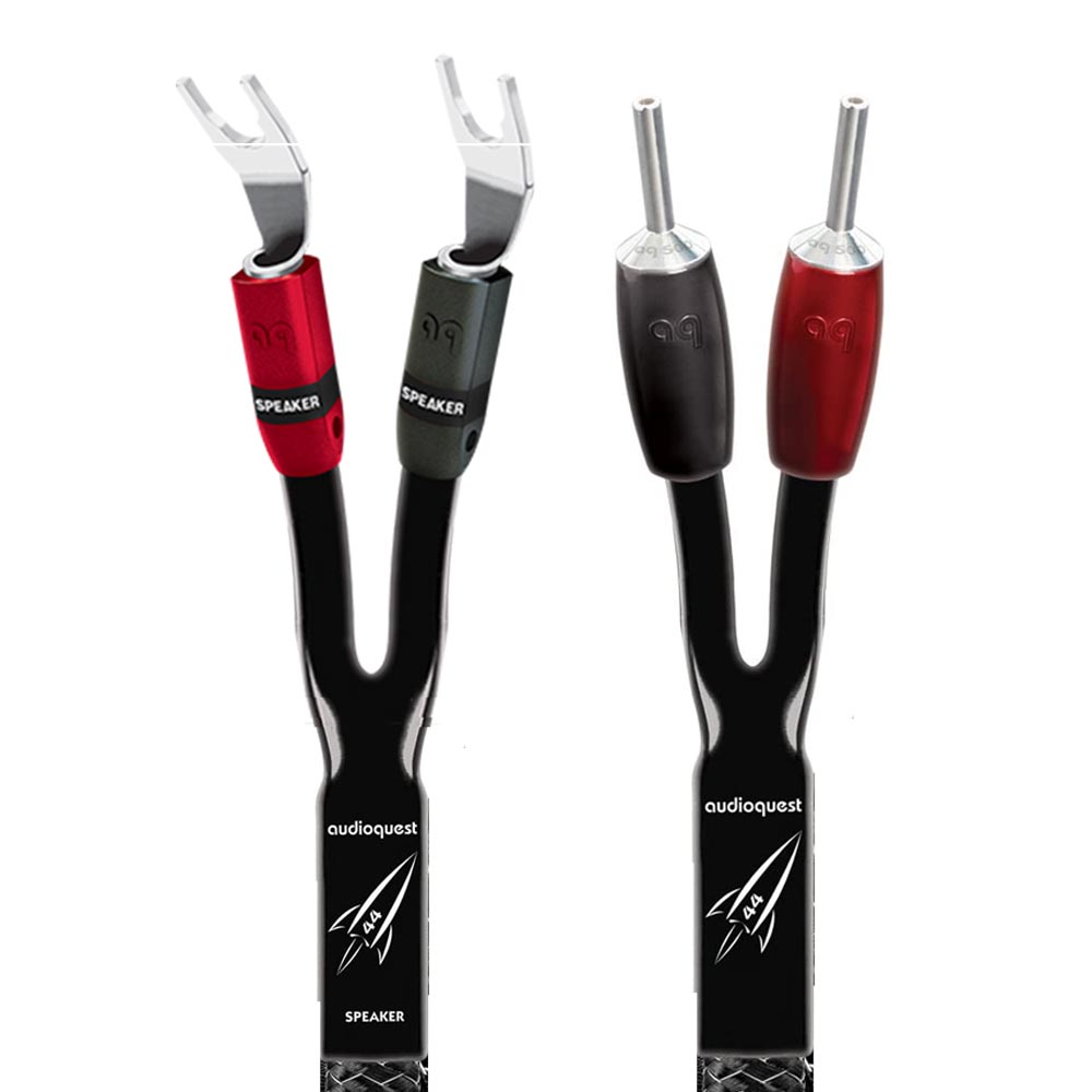 AudioQuest Rocket 44 Prepared Speaker Cable (Pair) | Best AudioQuest Rocket 44 Prepared Speaker Cable (Pair) | AudioQuest Rocket 44 Prepared Speaker Cable (Pair) Reviews | Audiolab Home Audio