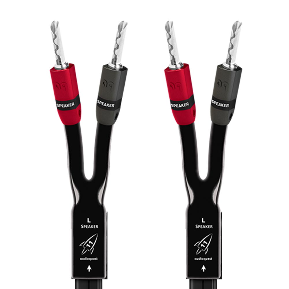 AudioQuest Rocket 11 Prepared Speaker Cable (pair) | Best AudioQuest Rocket 11 Prepared Speaker Cable (pair) | AudioQuest Rocket 11 Prepared Speaker Cable (pair) Reviews | Audiolab Home Audio