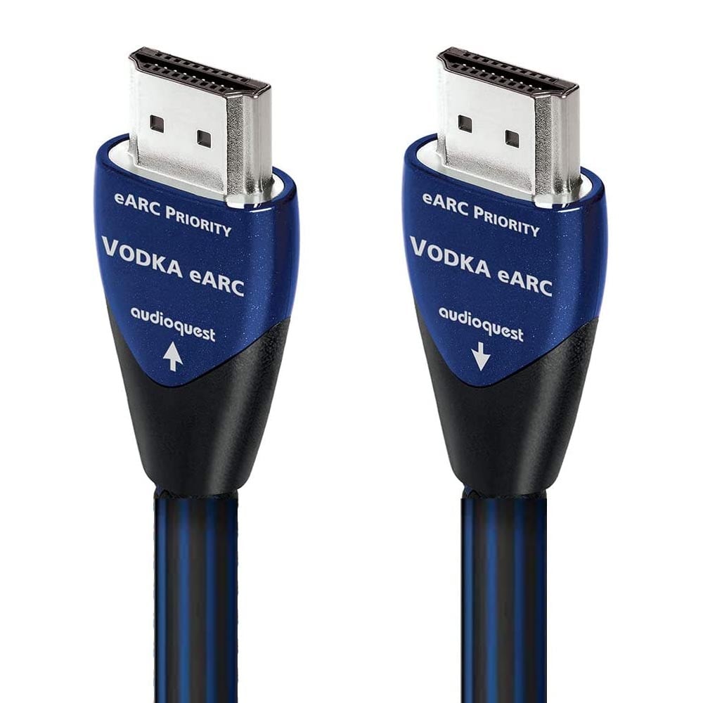 AudioQuest Vodka eARC-Priority 48 8K-10K 48Gbps HDMI Cable | Best AudioQuest Vodka eARC-Priority 48 8K-10K 48Gbps HDMI Cable | AudioQuest Vodka eARC-Priority 48 8K-10K 48Gbps HDMI Cable Reviews | Audiolab Home Audio
