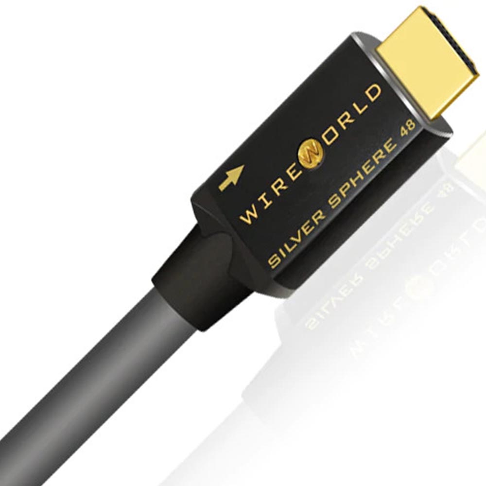 Wireworld Silver Sphere 48 HDMI 2.1 Cable | Best Wireworld Silver Sphere 48 HDMI 2.1 Cable | Wireworld Silver Sphere 48 HDMI 2.1 Cable Reviews | Audiolab Home Audio
