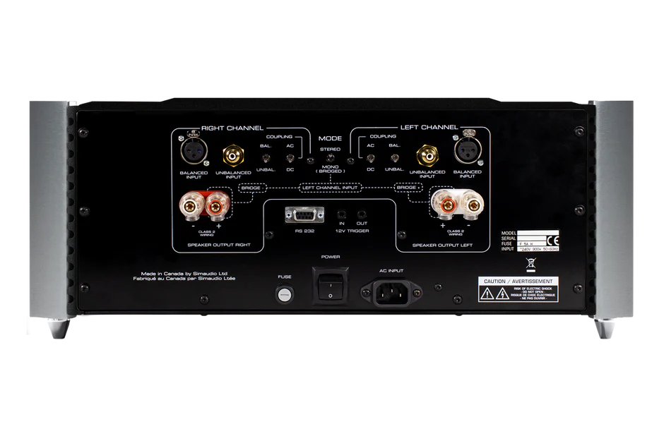 Simaudio 860A V2 Power Amplifier in 2-Tone Finish with 3 Year Warranty. (Pre-loved) - Audiolab