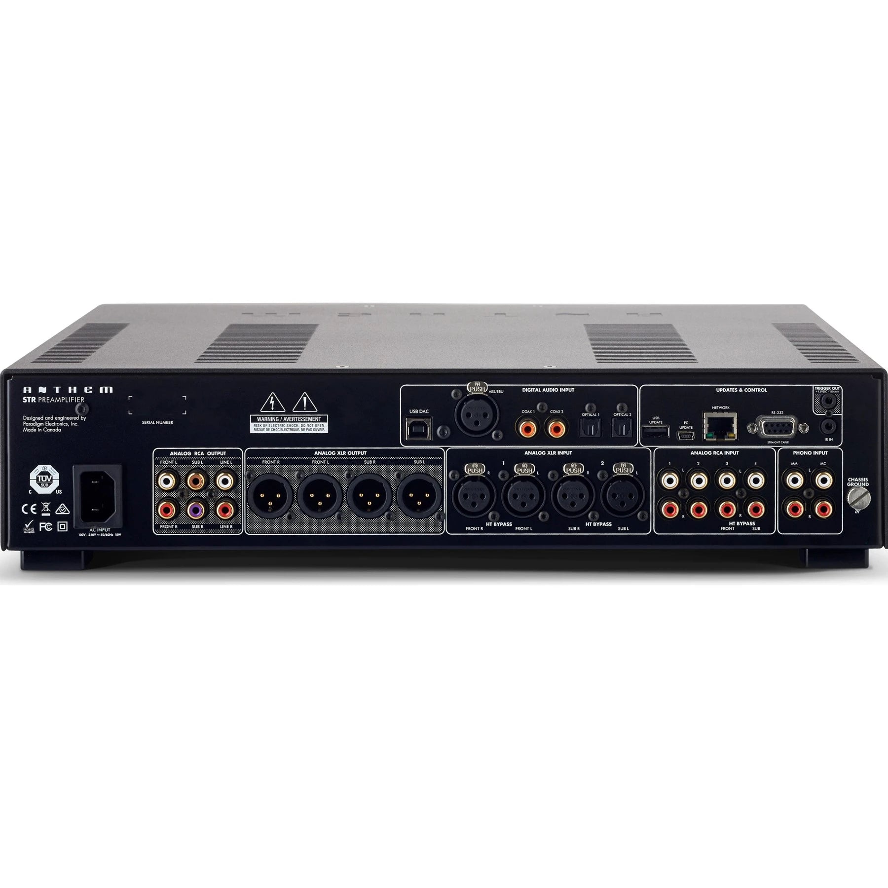 Anthem STR Stereo Pre-amplifier with Built-in DAC and Room Correction | Best Anthem STR Stereo Pre-amplifier with Built-in DAC and Room Correction | Anthem STR Stereo Pre-amplifier with Built-in DAC and Room Correction Reviews | Audiolab Home Audio