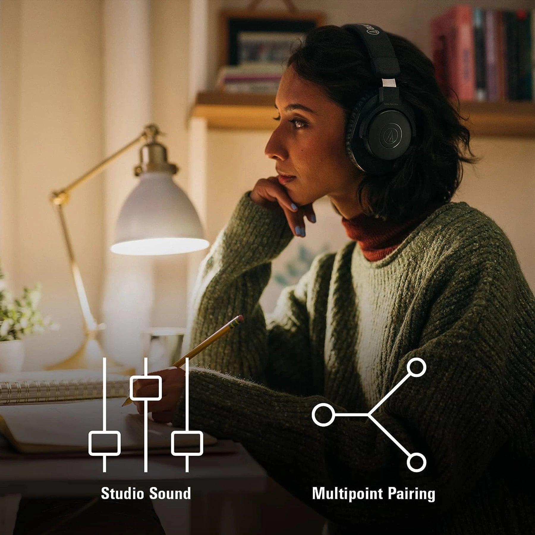 Audio-Technica ATH-M20xBT Wireless Over-Ear Headphones | Best Audio-Technica ATH-M20xBT Wireless Over-Ear Headphones | Audio-Technica ATH-M20xBT Wireless Over-Ear Headphones Reviews | Audiolab Home Audio