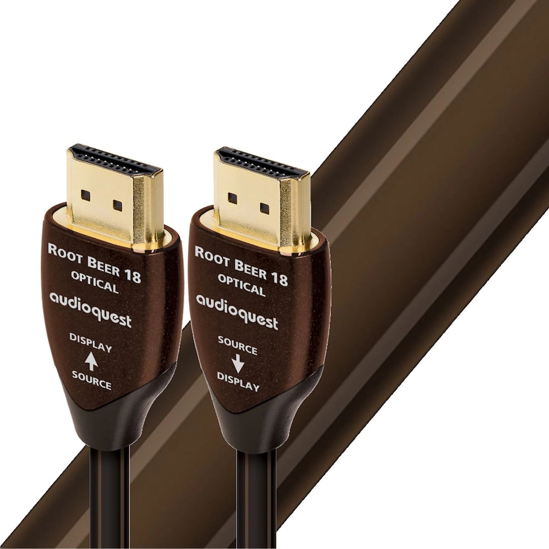 AudioQuest Root Beer 18 Optical HDMI A/V Long-Length Cable 18Gbps 4K-8K | Best AudioQuest Root Beer 18 Optical HDMI A/V Long-Length Cable 18Gbps 4K-8K | AudioQuest Root Beer 18 Optical HDMI A/V Long-Length Cable 18Gbps 4K-8K Reviews | Audiolab Home Audio