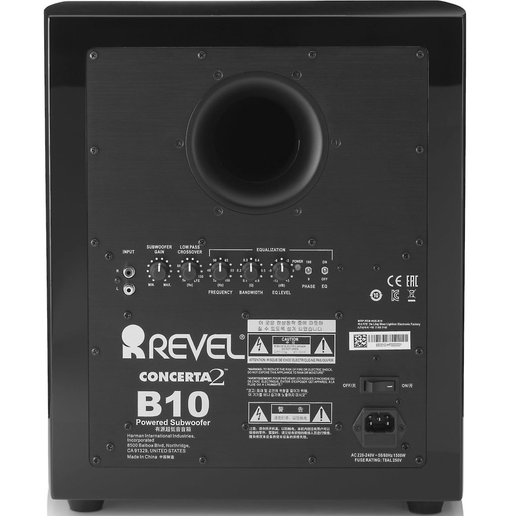 Revel Concerta2 B10 800 Watt 10" Powered Subwoofer | Best Revel Concerta2 B10 800 Watt 10" Powered Subwoofer | Revel Concerta2 B10 800 Watt 10" Powered Subwoofer Reviews | Audiolab Home Audio