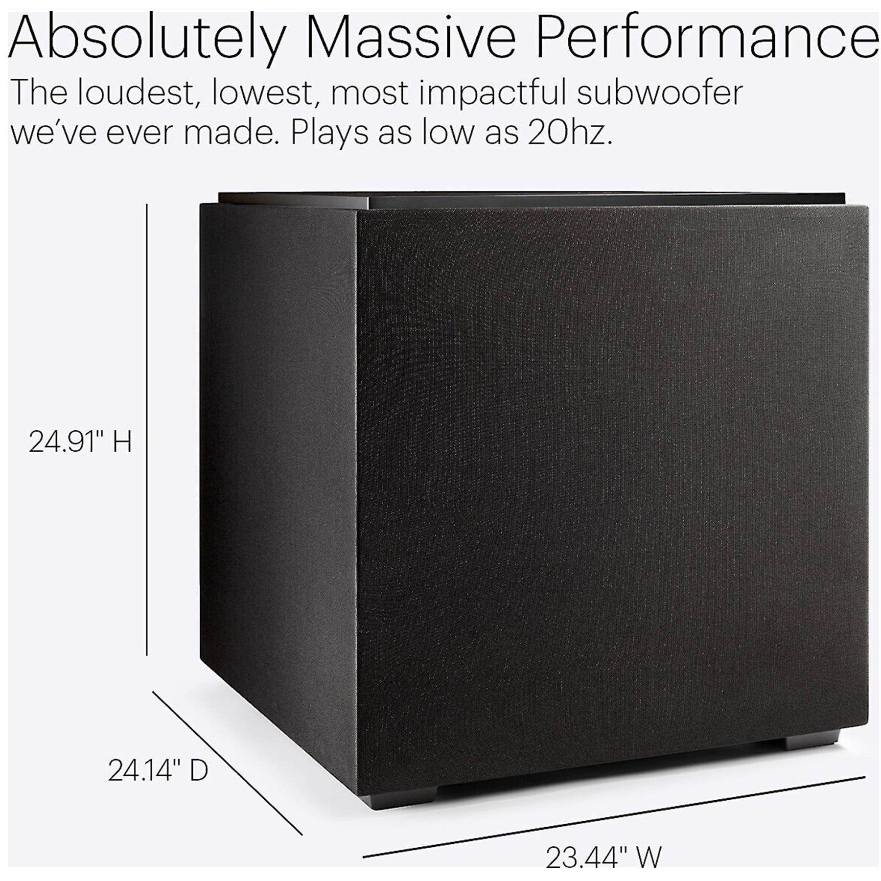 Definitive Technology Descend Series DN15 15” Subwoofer | Best Definitive Technology Descend Series DN15 15” Subwoofer | Definitive Technology Descend Series DN15 15” Subwoofer Reviews | Audiolab Home Audio