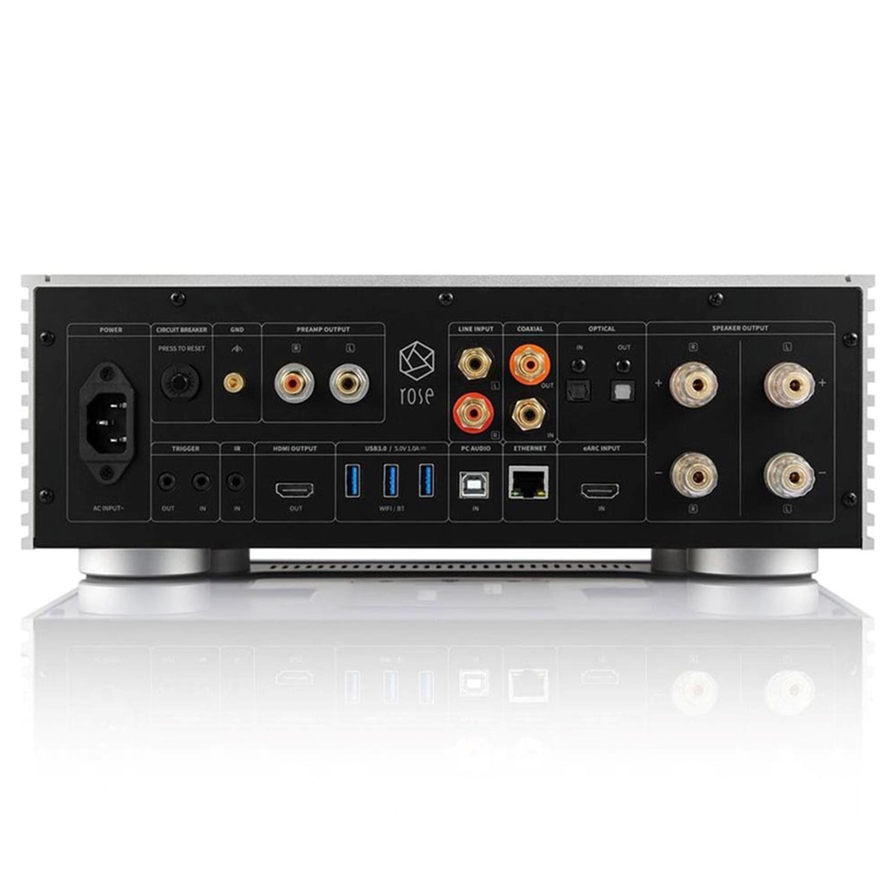 HiFi Rose RS520 Integrated Amp and Network Audio Streamer | Best HiFi Rose RS520 Integrated Amp and Network Audio Streamer | HiFi Rose RS520 Integrated Amp and Network Audio Streamer Reviews | Audiolab Home Audio