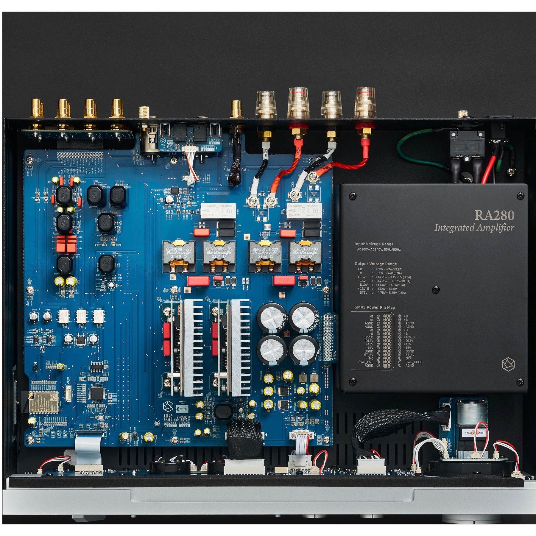 HiFi Rose RA280 Integrated Amplifier with Phono Input | Best HiFi Rose RA280 Integrated Amplifier with Phono Input | HiFi Rose RA280 Integrated Amplifier with Phono Input Reviews | Audiolab Home Audio