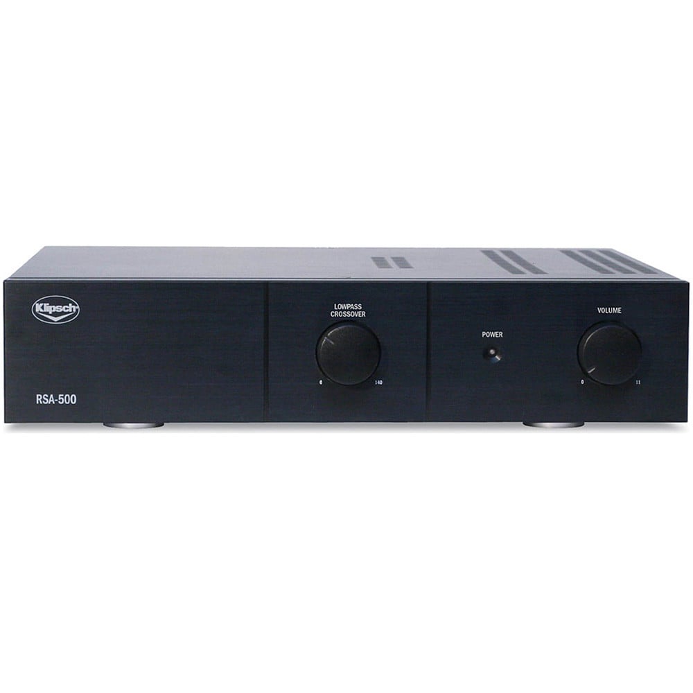 Klipsch RSA-500 Subwoofer Amplifier in Black | Best Klipsch RSA-500 Subwoofer Amplifier in Black | Klipsch RSA-500 Subwoofer Amplifier in Black Reviews | Audiolab Home Audio