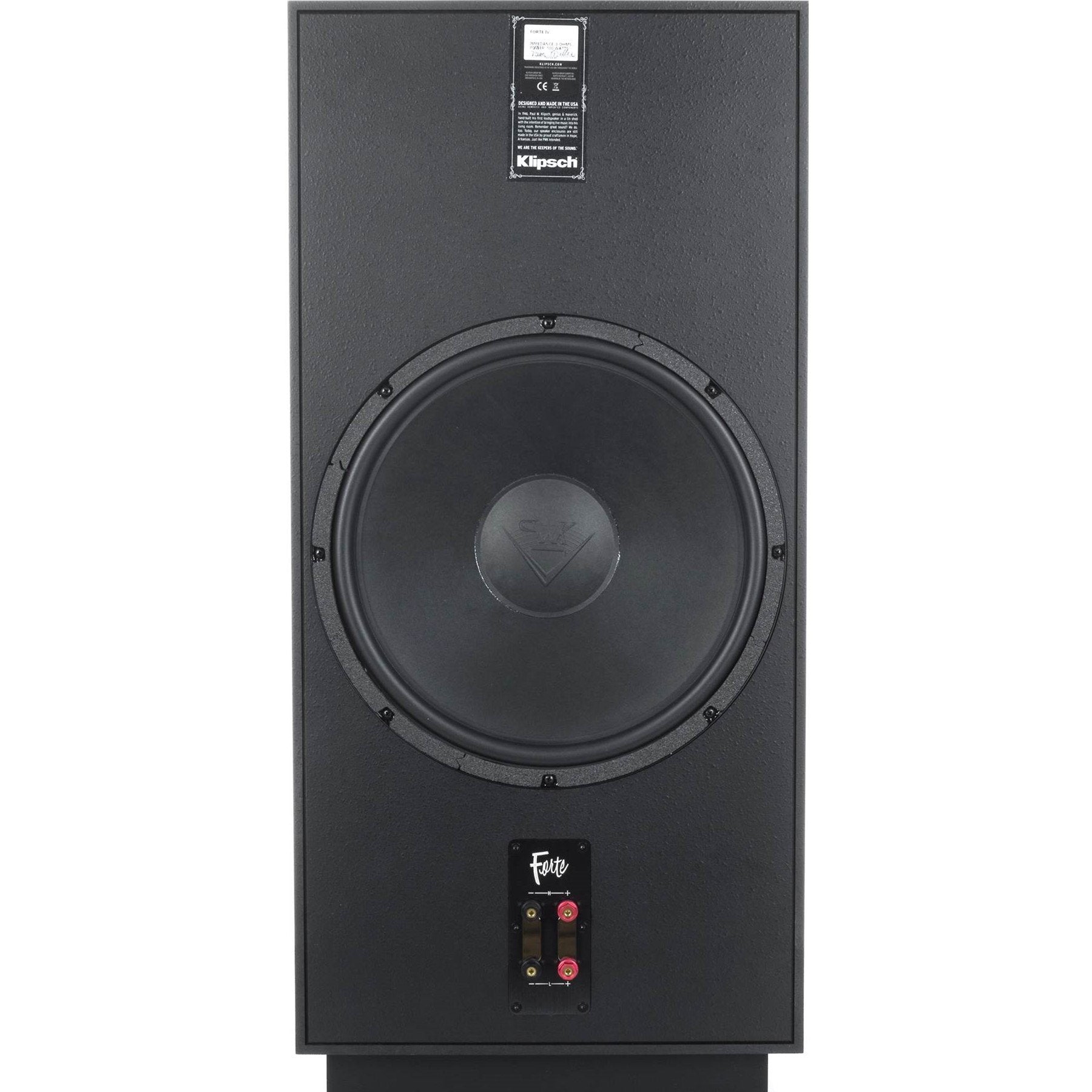 Klipsch Heritage Forte IV Floor-standing Speaker (pair) | Best Klipsch Heritage Forte IV Floor-standing Speaker (pair) | Klipsch Heritage Forte IV Floor-standing Speaker (pair) Reviews | Audiolab Home Audio