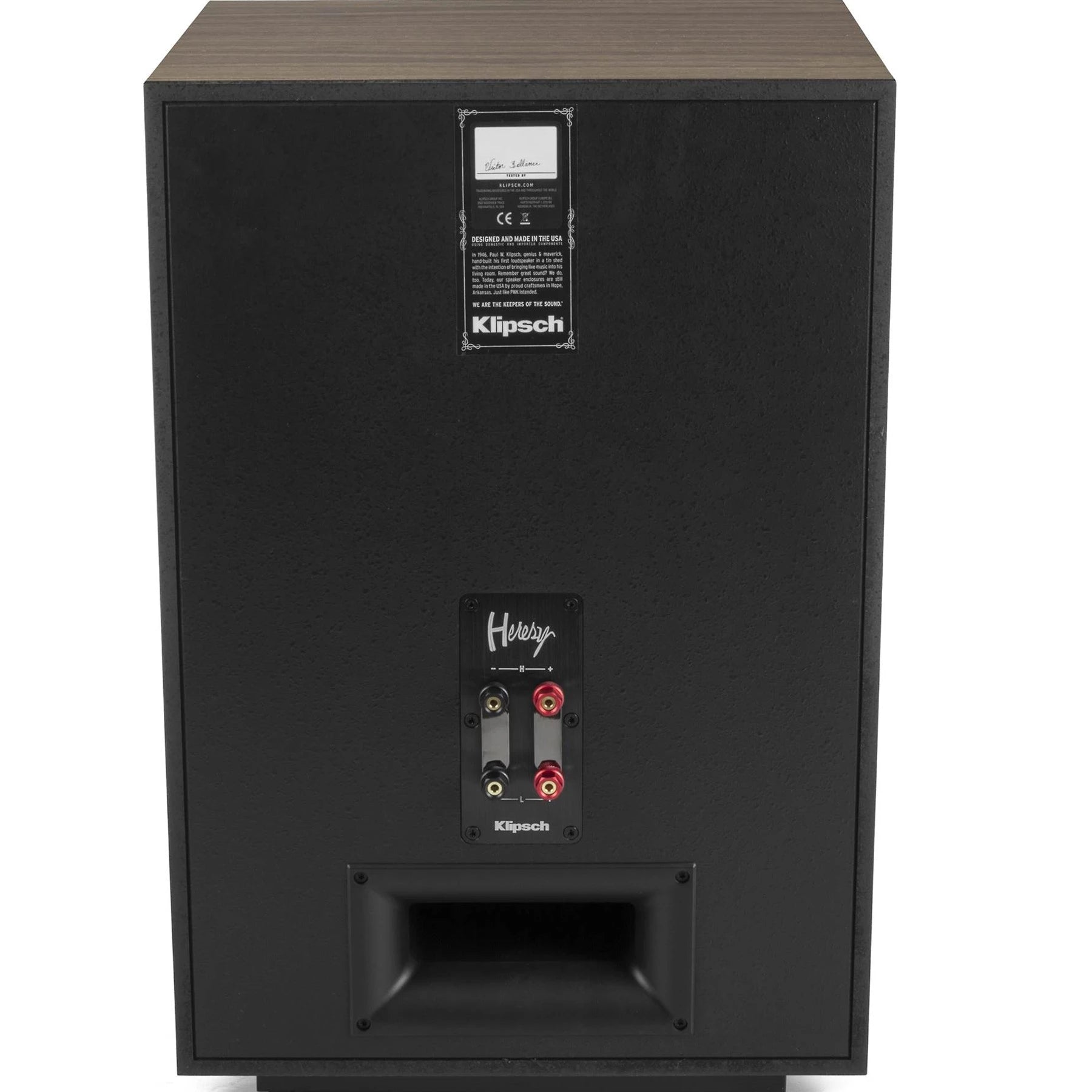Klipsch Heresy IV 3-Way 12” Horn-Loaded Loud-speaker (pair) | Best Klipsch Heresy IV 3-Way 12” Horn-Loaded Loud-speaker (pair) | Klipsch Heresy IV 3-Way 12” Horn-Loaded Loud-speaker (pair) Reviews | Audiolab Home Audio
