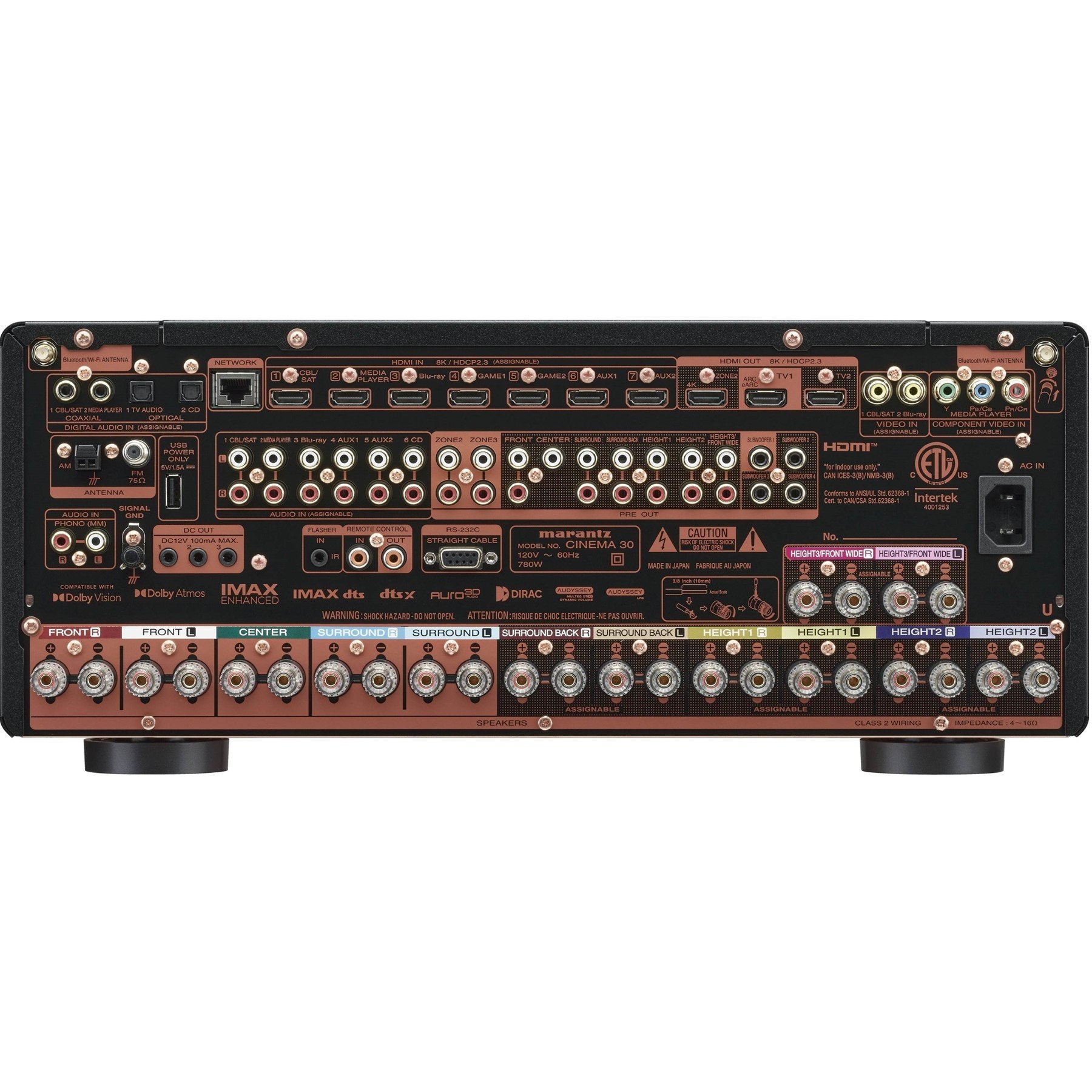 Marantz CINEMA 30 Reference 11.4 Channel AV Receiver With 140W, 8K And 7 HDMI Inputs | Best Marantz CINEMA 30 Reference 11.4 Channel AV Receiver With 140W, 8K And 7 HDMI Inputs | Marantz CINEMA 30 Reference 11.4 Channel AV Receiver With 140W, 8K And 7 HDMI Inputs Reviews | Audiolab Home Audio