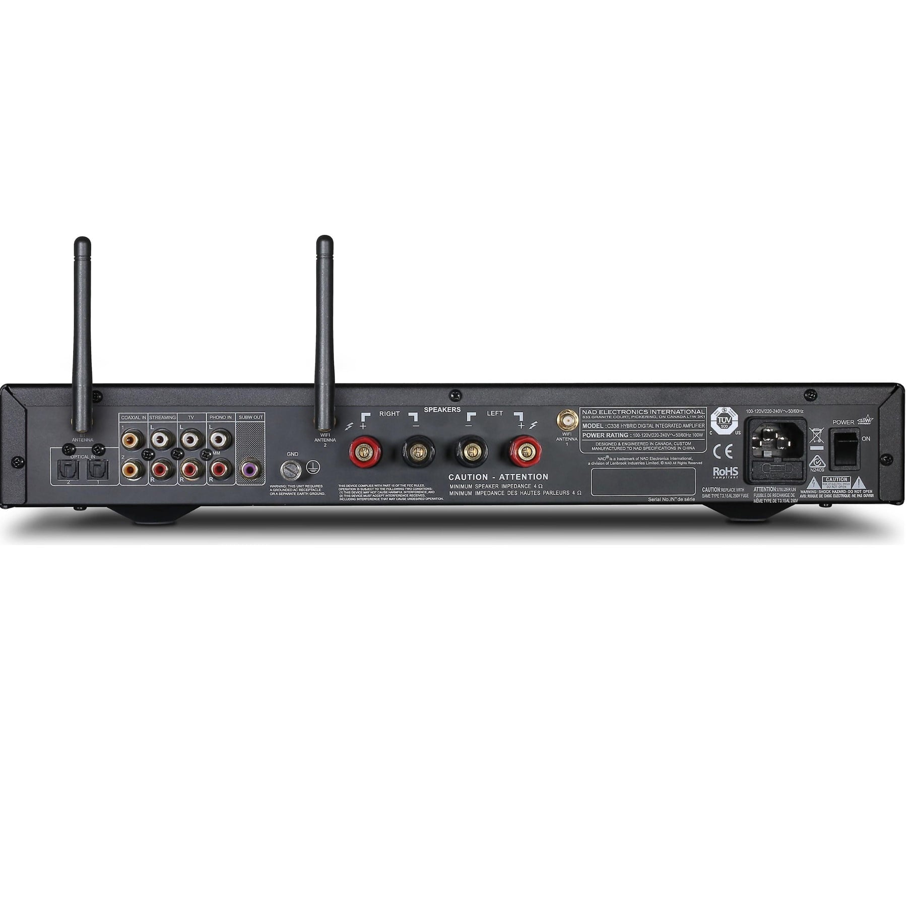 NAD C 338 Hybrid Digital Integrated Amplifier | Best NAD C 338 Hybrid Digital Integrated Amplifier | NAD C 338 Hybrid Digital Integrated Amplifier Reviews | Audiolab Home Audio