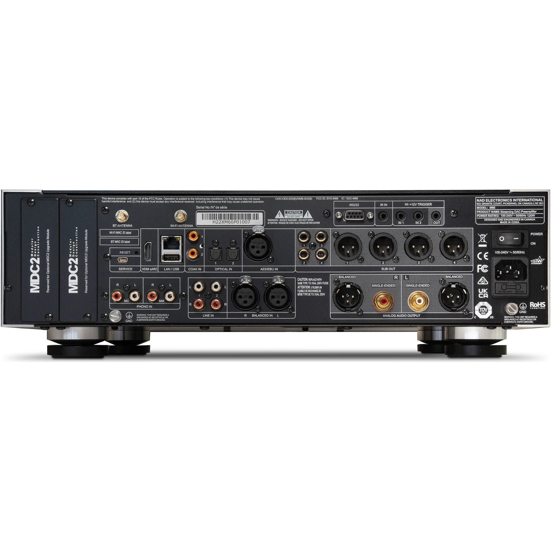 NAD Master Series M66 BluOS Streaming DAC-Pre-Amplifier | Best NAD Master Series M66 BluOS Streaming DAC-Pre-Amplifier | NAD Master Series M66 BluOS Streaming DAC-Pre-Amplifier Reviews | Audiolab Home Audio