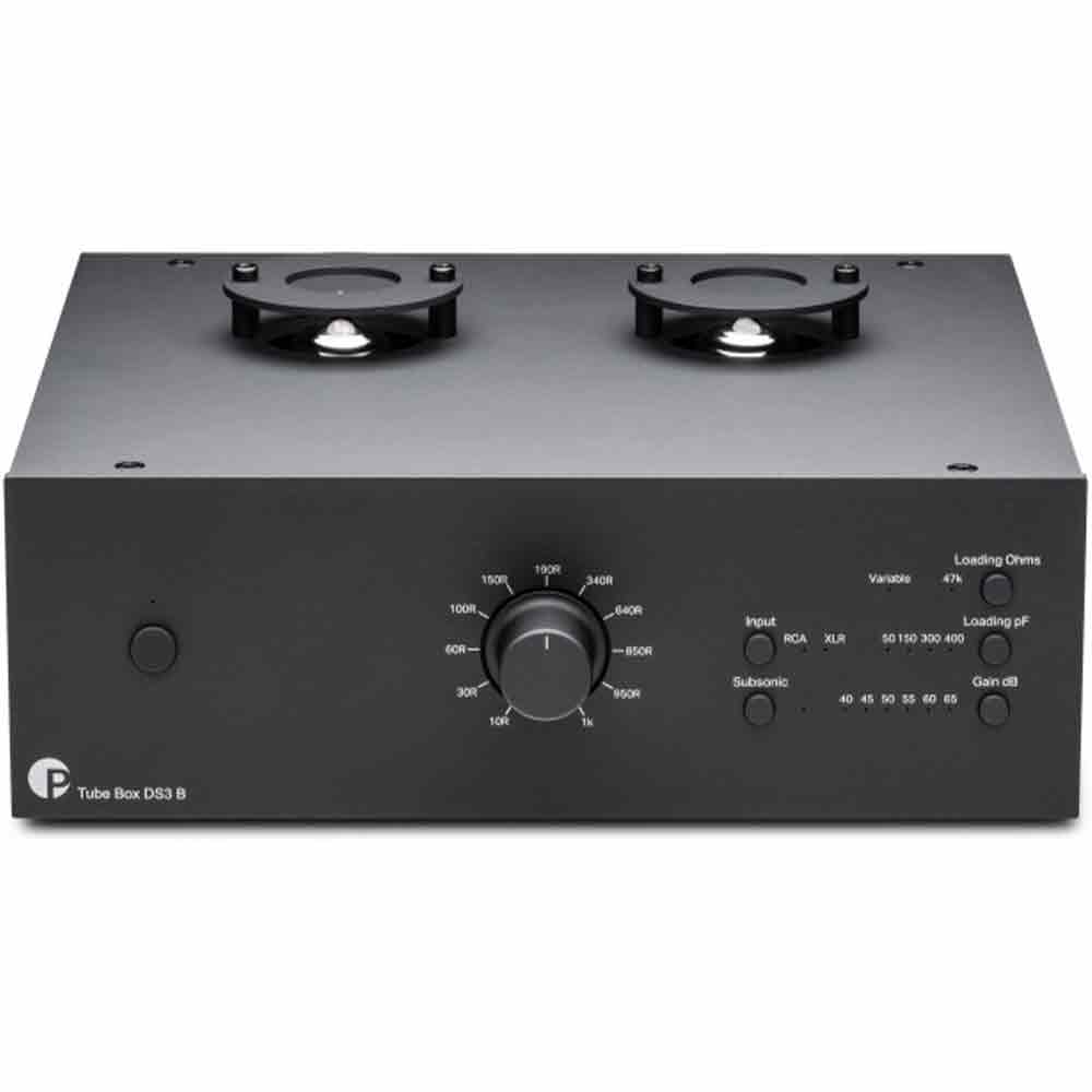 Pro-Ject Tube Box DS3 B Dual Mono Balanced Tube Phono-Preamplifier | Best Pro-Ject Tube Box DS3 B Dual Mono Balanced Tube Phono-Preamplifier | Pro-Ject Tube Box DS3 B Dual Mono Balanced Tube Phono-Preamplifier Reviews | Audiolab Home Audio
