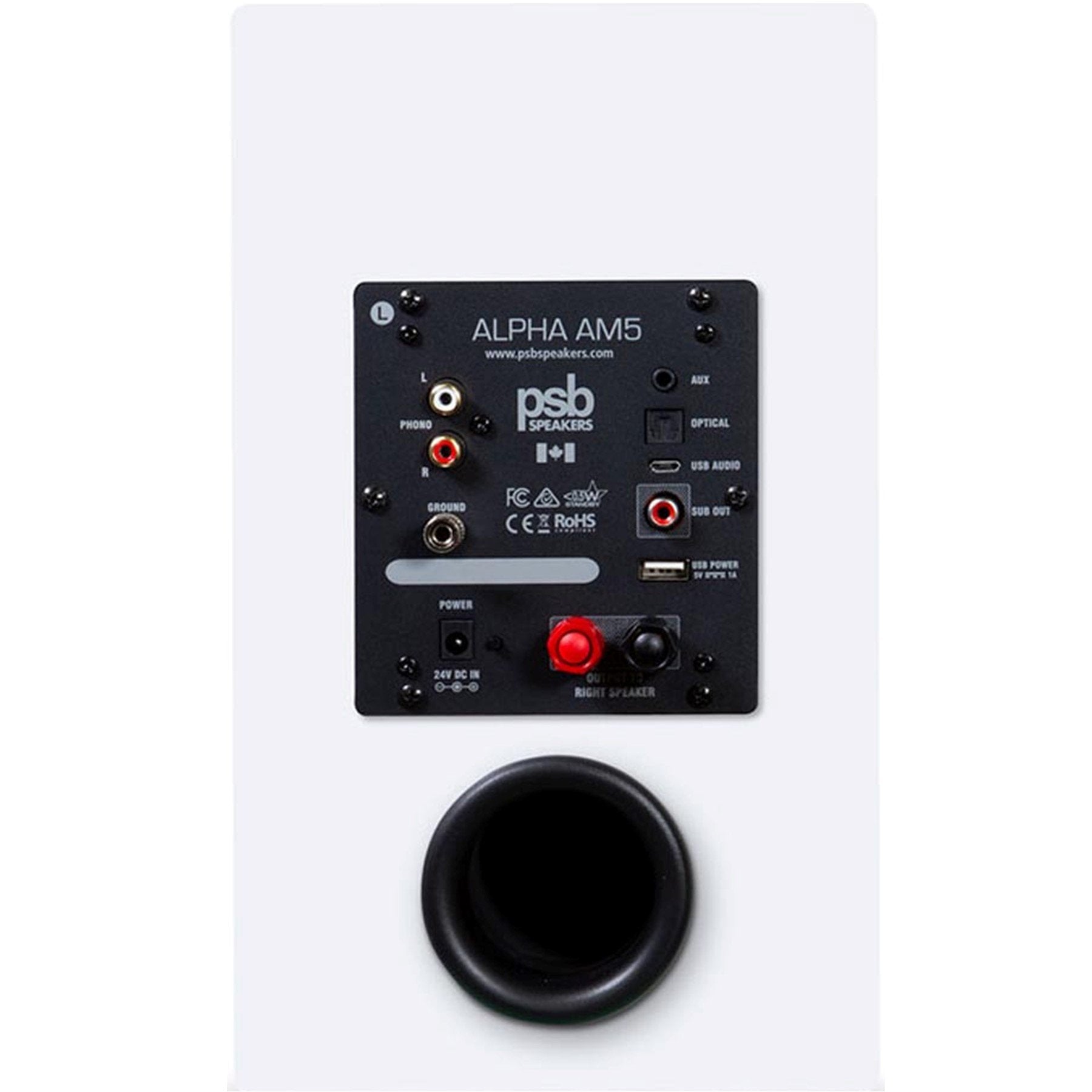 PSB Alpha AM5 Powered Bookshelf Speaker (pair) | Best PSB Alpha AM5 Powered Bookshelf Speaker (pair) | PSB Alpha AM5 Powered Bookshelf Speaker (pair) Reviews | Audiolab Home Audio