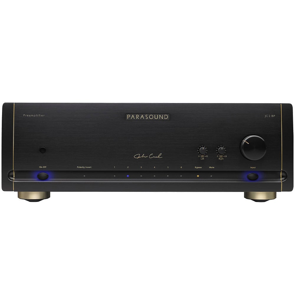 Parasound JC2 BP Two Channel Pre-Amplifier With Home Theater Bypass | Best Parasound JC2 BP Two Channel Pre-Amplifier With Home Theater Bypass | Parasound JC2 BP Two Channel Pre-Amplifier With Home Theater Bypass Reviews | Audiolab Home Audio