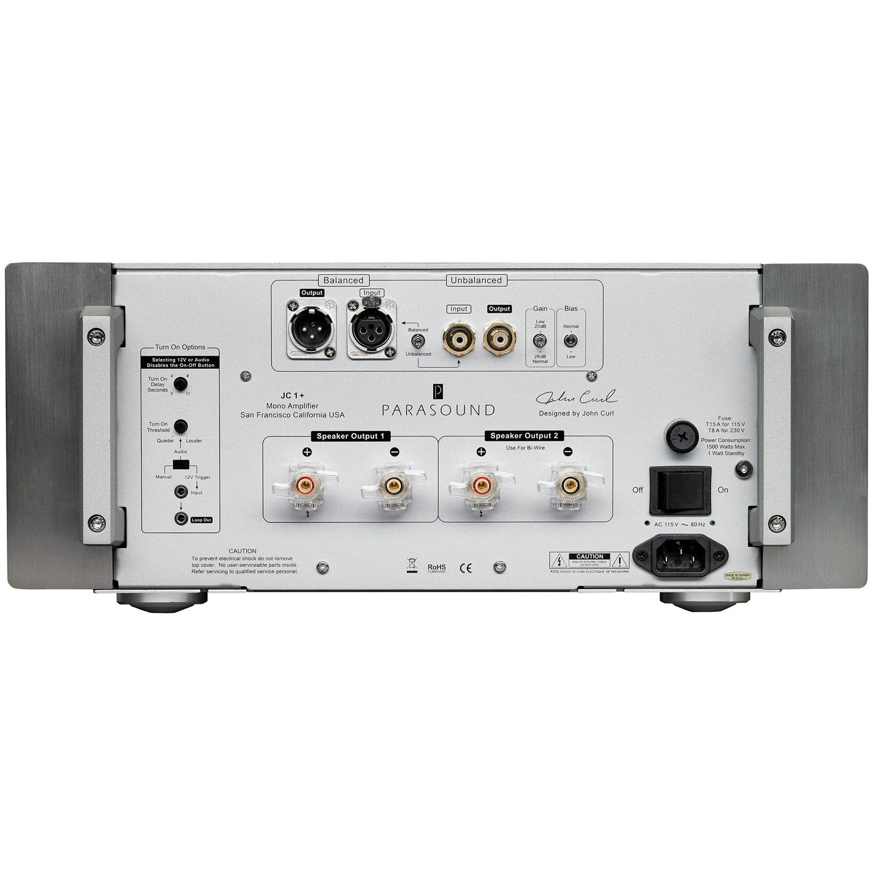 Parasound JC1+ Mono-block Amplifier | Best Parasound JC1+ Mono-block Amplifier | Parasound JC1+ Mono-block Amplifier Reviews | Audiolab Home Audio