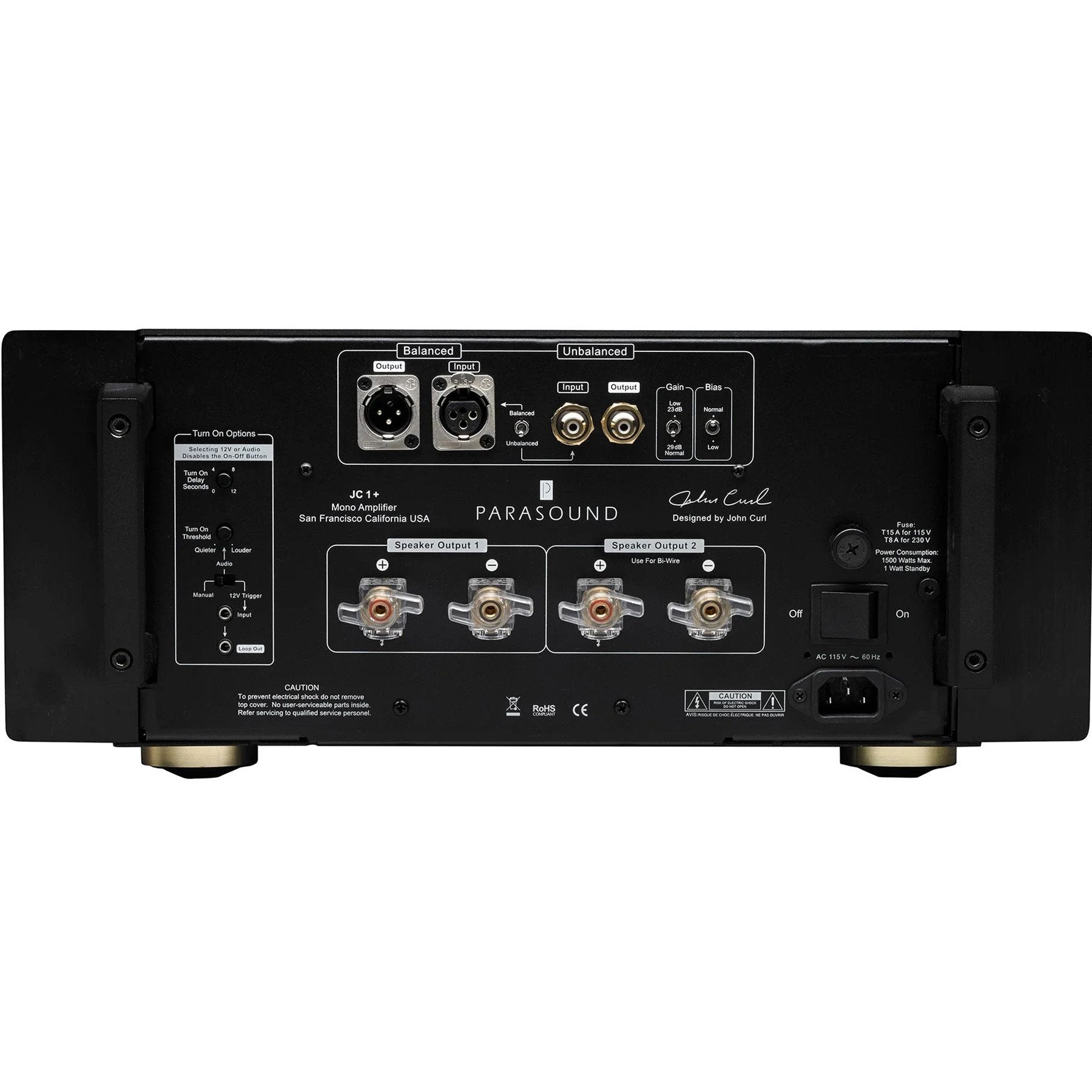 Parasound JC1+ Mono-block Amplifier | Best Parasound JC1+ Mono-block Amplifier | Parasound JC1+ Mono-block Amplifier Reviews | Audiolab Home Audio