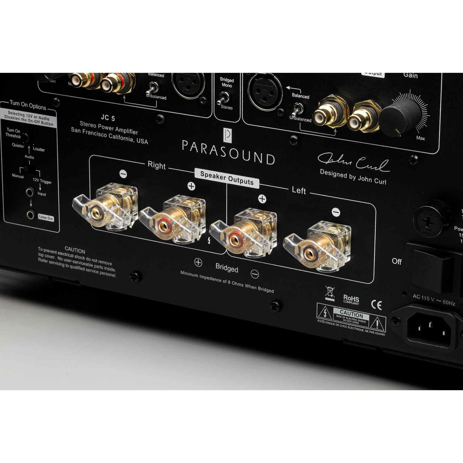 Parasound Halo JC 5 Stereo Power Amplifier | Best Parasound Halo JC 5 Stereo Power Amplifier | Parasound Halo JC 5 Stereo Power Amplifier Reviews | Audiolab Home Audio