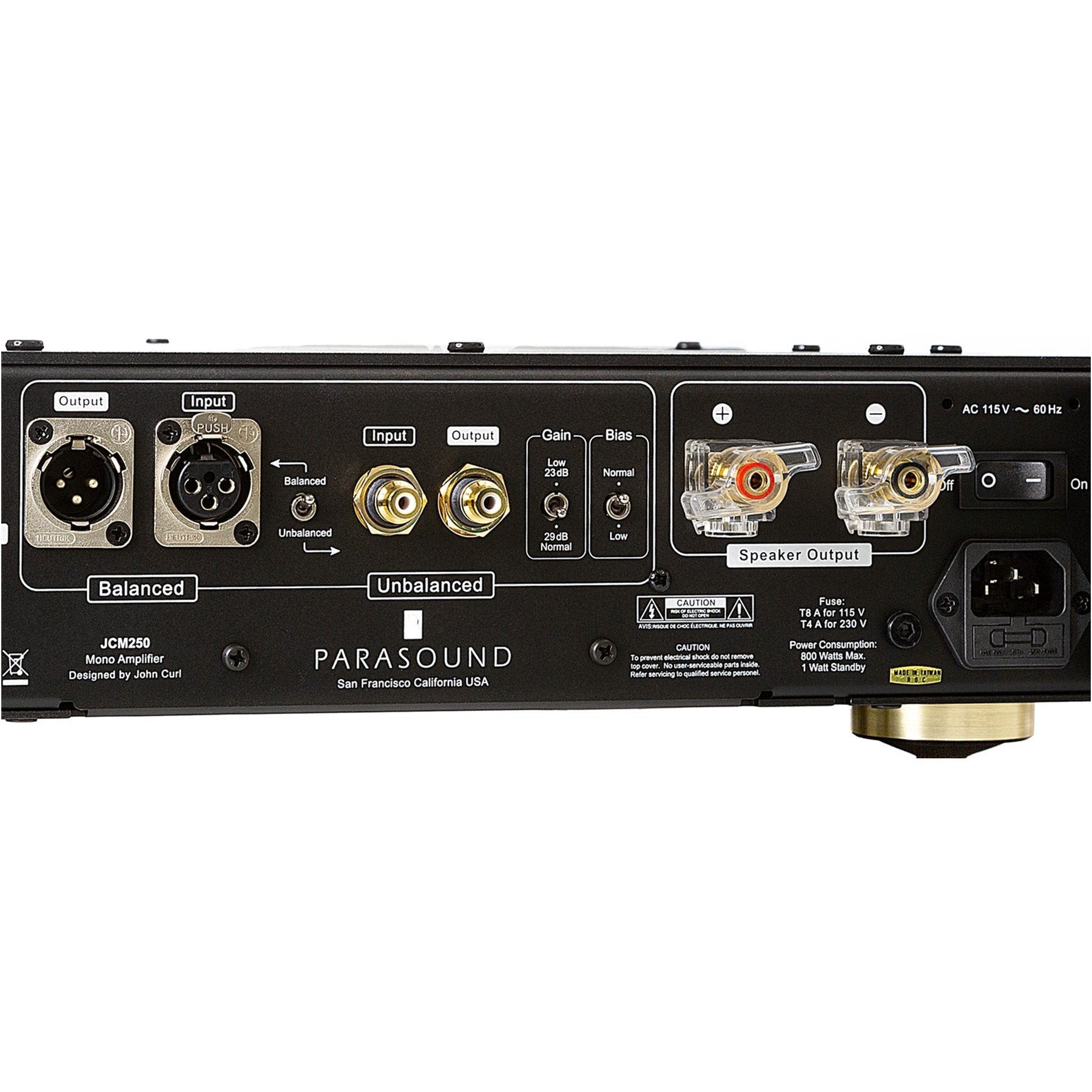 Parasound JCM250 Monoblock Amplifier | Best Parasound JCM250 Monoblock Amplifier | Parasound JCM250 Monoblock Amplifier Reviews | Audiolab Home Audio