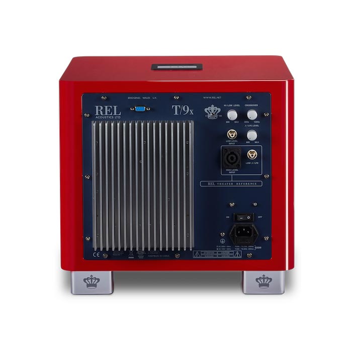 REL Acoustics T/9x SE in Red | Best REL Acoustics T/9x SE in Red | REL Acoustics T/9x SE in Red Reviews | Audiolab Home Audio