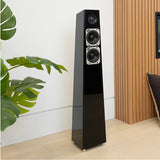 Totem Tribe Tower in Satin Black (Pair) - Audiolab