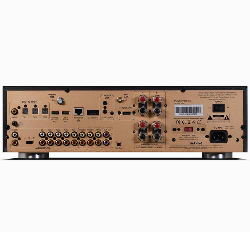 Advance Paris Playstream A7 Connected Integrated Amplifier | Best Advance Paris Playstream A7 Connected Integrated Amplifier | Advance Paris Playstream A7 Connected Integrated Amplifier Reviews | Audiolab Home Audio