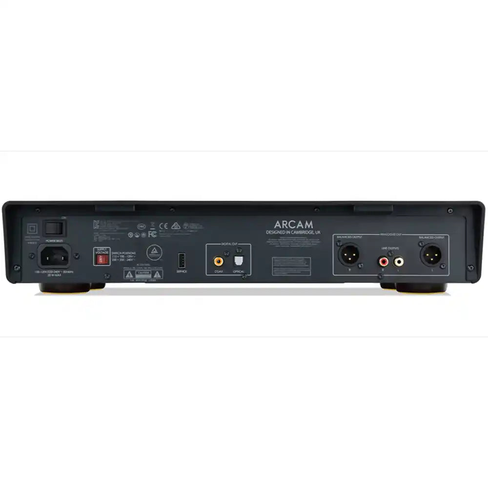 Arcam CD25 CD Player Rear Panel - Audiolab