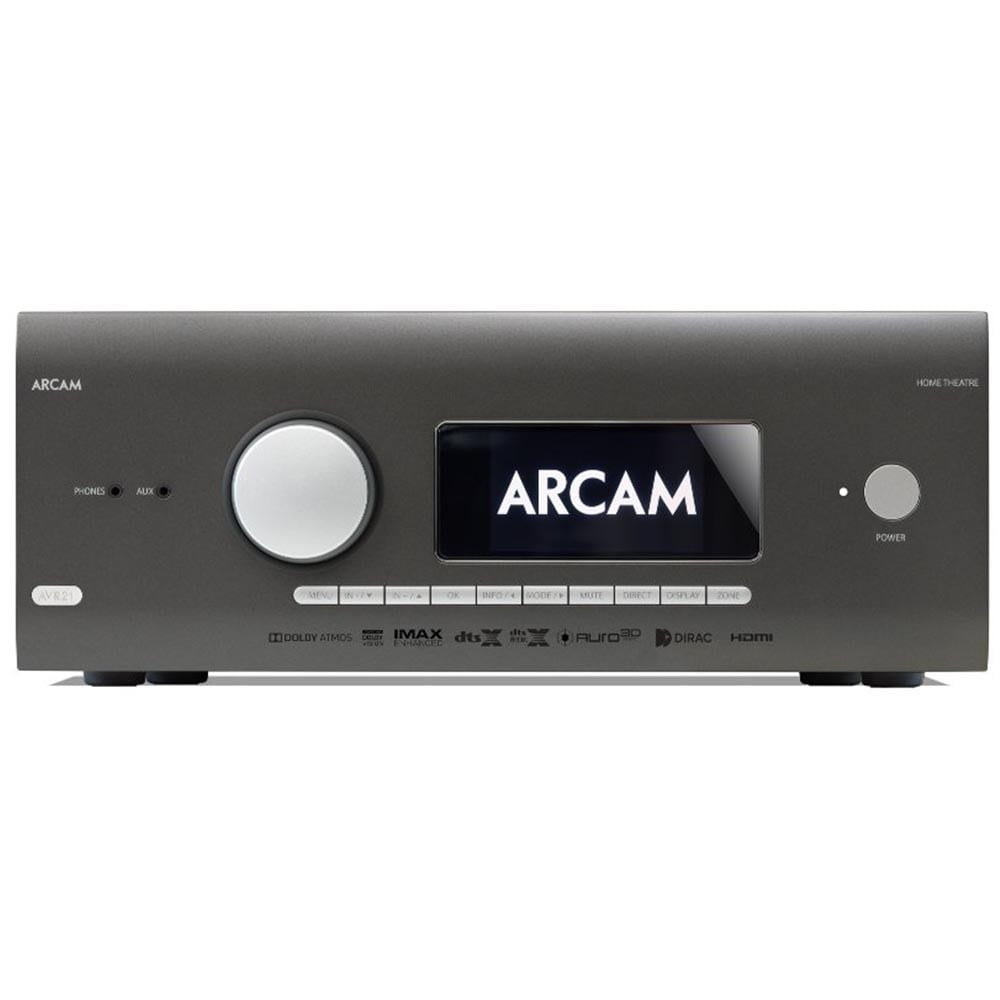 Arcam AVR21 HDMI 2.1 High Power Class AB AV Receiver | Best Arcam AVR21 HDMI 2.1 High Power Class AB AV Receiver | Arcam AVR21 HDMI 2.1 High Power Class AB AV Receiver Reviews | Audiolab Home Audio