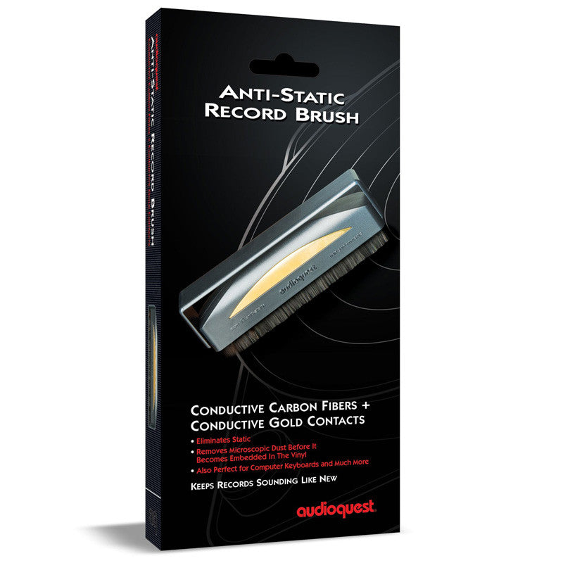 AudioQuest Anti Static Carbon Fiber Record Brush (New Version) | Best AudioQuest Anti Static Carbon Fiber Record Brush (New Version) | AudioQuest Anti Static Carbon Fiber Record Brush (New Version) Reviews | Audiolab Home Audio