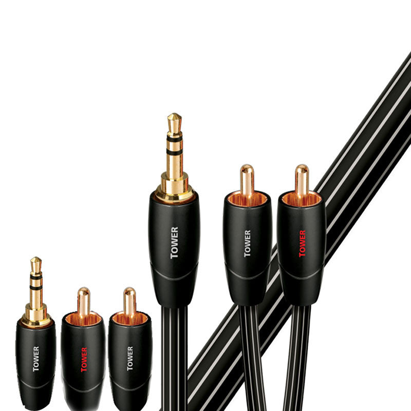 AudioQuest Tower Analog-Audio Interconnect Cable | Best AudioQuest Tower Analog-Audio Interconnect Cable | AudioQuest Tower Analog-Audio Interconnect Cable Reviews | Audiolab Home Audio