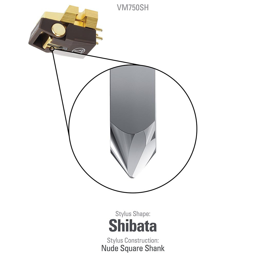Audio-Technica VM750SH Dual Moving Magnet Cartridge | Best Audio-Technica VM750SH Dual Moving Magnet Cartridge | Audio-Technica VM750SH Dual Moving Magnet Cartridge Reviews | Audiolab Home Audio