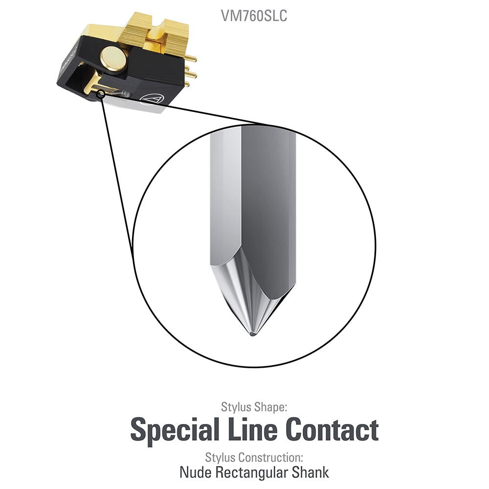 Audio-Technica VM760SLC Dual Moving Magnet Cartridge | Best Audio-Technica VM760SLC Dual Moving Magnet Cartridge | Audio-Technica VM760SLC Dual Moving Magnet Cartridge Reviews | Audiolab Home Audio