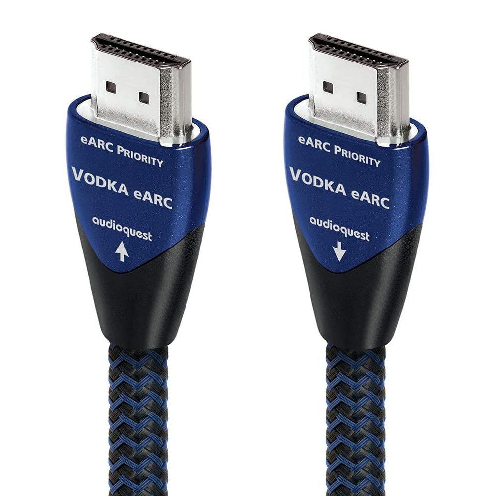 AudioQuest Vodka eARC-Priority 48 8K-10K 48Gbps HDMI Cable | Best AudioQuest Vodka eARC-Priority 48 8K-10K 48Gbps HDMI Cable | AudioQuest Vodka eARC-Priority 48 8K-10K 48Gbps HDMI Cable Reviews | Audiolab Home Audio