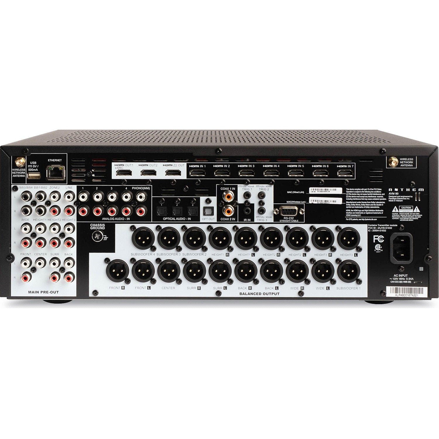 Anthem AVM 90 15.4-Channel Home Theater Surround Processor | Best Anthem AVM 90 15.4-Channel Home Theater Surround Processor | Anthem AVM 90 15.4-Channel Home Theater Surround Processor Reviews | Audiolab Home Audio