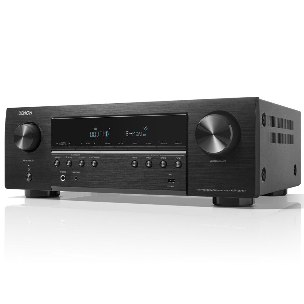 Denon AVR-S670H 8k Video And True Surround Sound From A 5.2-channel Receiver | Best Denon AVR-S670H 8k Video And True Surround Sound From A 5.2-channel Receiver | Denon AVR-S670H 8k Video And True Surround Sound From A 5.2-channel Receiver Reviews | Audiolab Home Audio