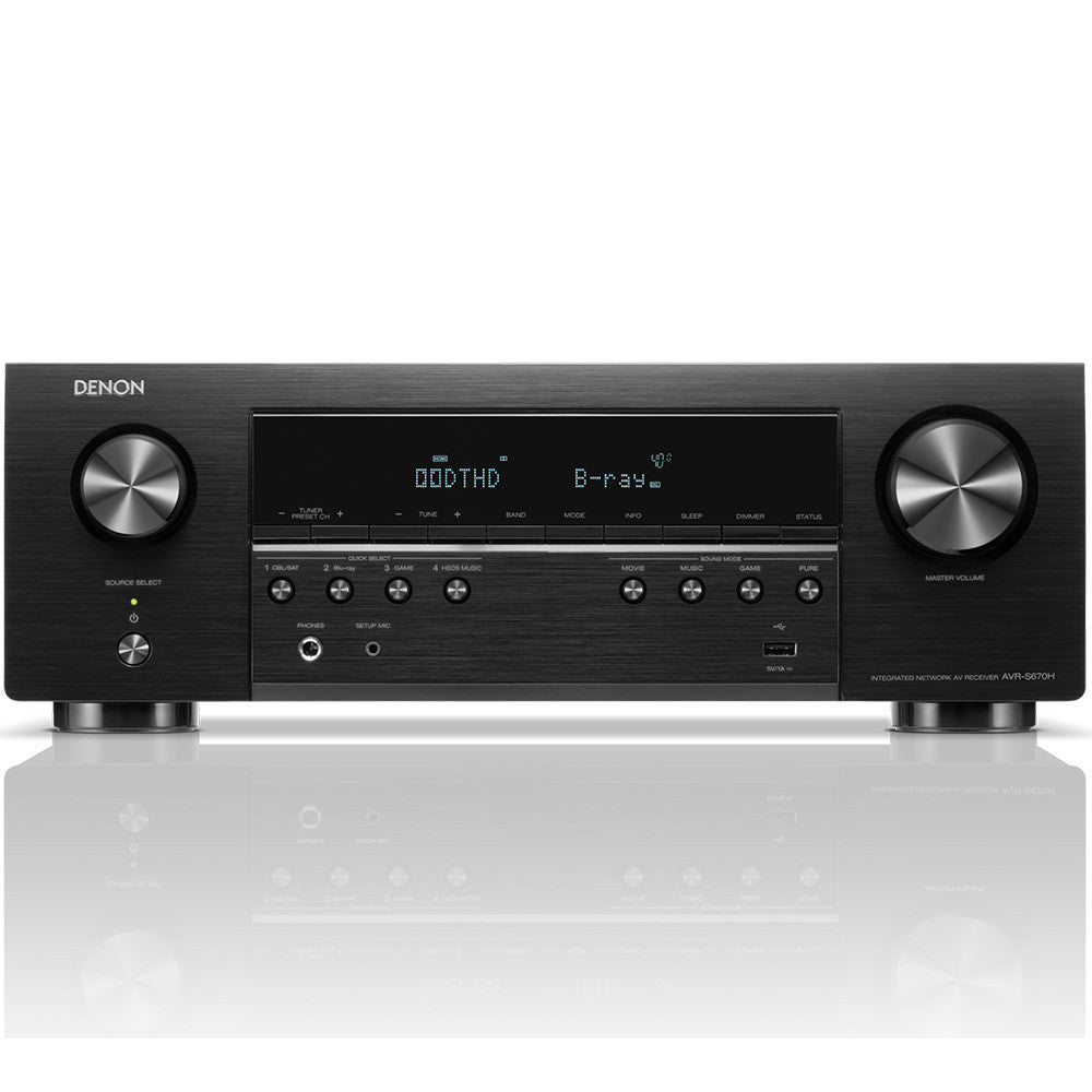 Denon AVR-S670H 8k Video And True Surround Sound From A 5.2-channel Receiver | Best Denon AVR-S670H 8k Video And True Surround Sound From A 5.2-channel Receiver | Denon AVR-S670H 8k Video And True Surround Sound From A 5.2-channel Receiver Reviews | Audiolab Home Audio