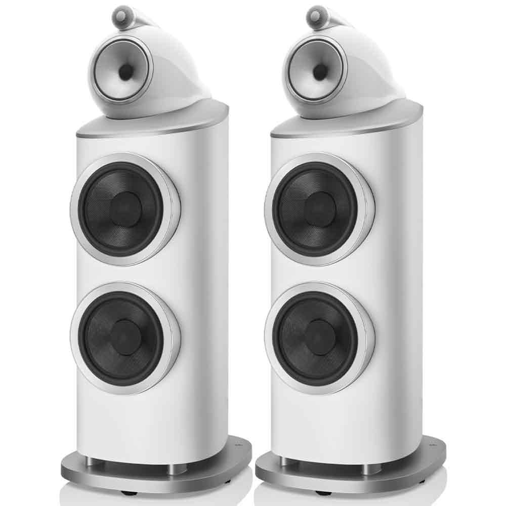 Bowers & Wilkins 801 D4 Floorstanding Speaker in White (Pair) | Best Bowers & Wilkins 801 D4 Floorstanding Speaker in White (Pair) | Bowers & Wilkins 801 D4 Floorstanding Speaker in White (Pair) Reviews | Audiolab Stereo & Video