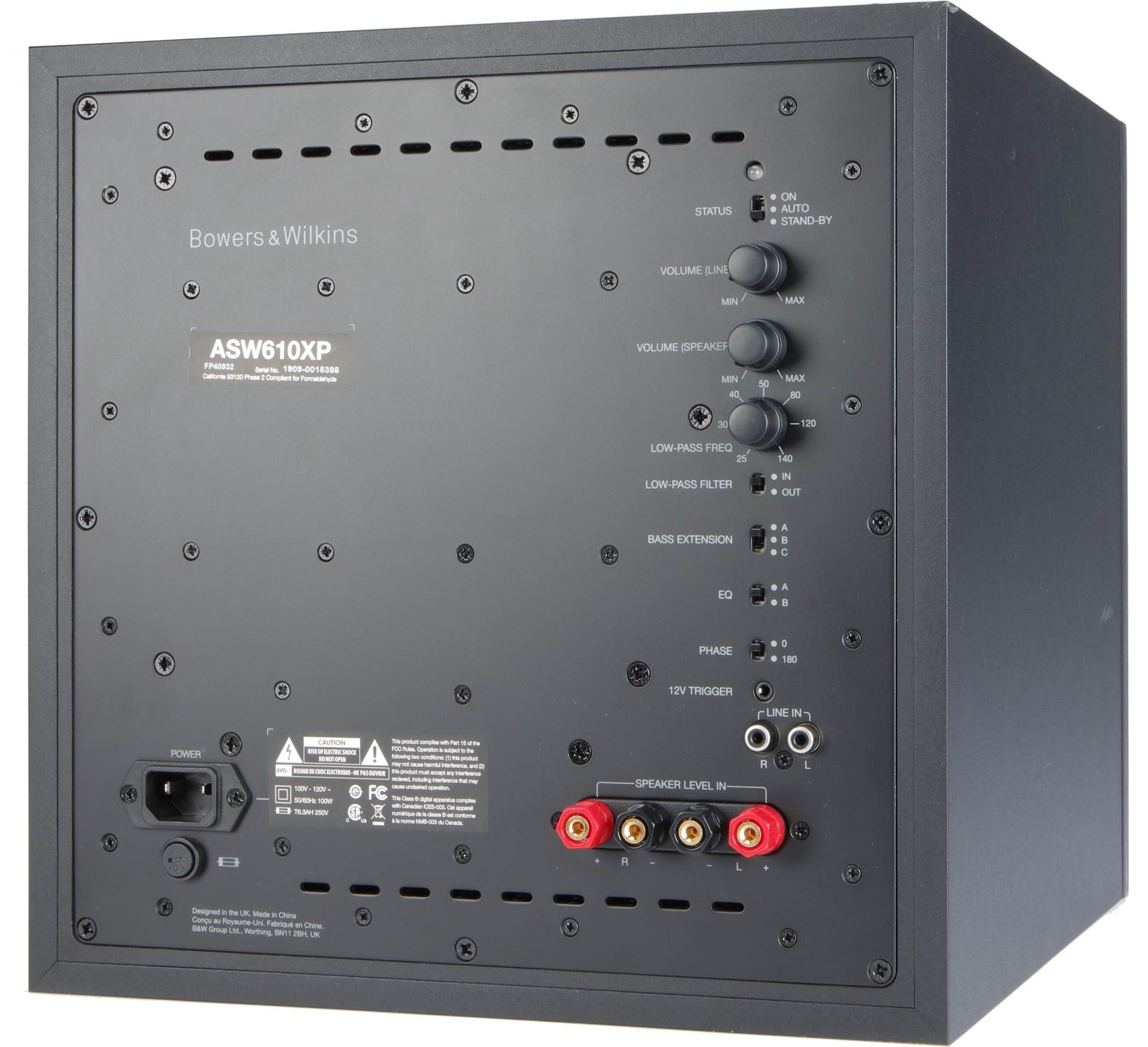 Bowers & Wilkins ASW610XP Subwoofer | Best Bowers & Wilkins ASW610XP Subwoofer | Bowers & Wilkins ASW610XP Subwoofer Reviews | Audiolab Home Audio